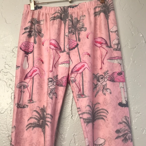 Wildfox Pink Paradise Jogger Pj’s Sweat Pants - Picture 3 of 7